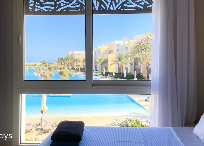 Seaview Mangroovy 2br, Walk To & Pool, Ollystays Red Sea * Hurghada